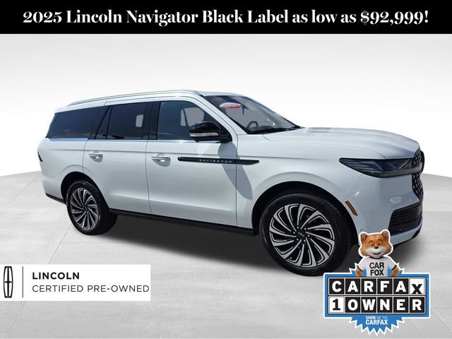Certified 2025 Lincoln Navigator Black Label AWD/4WD image 1