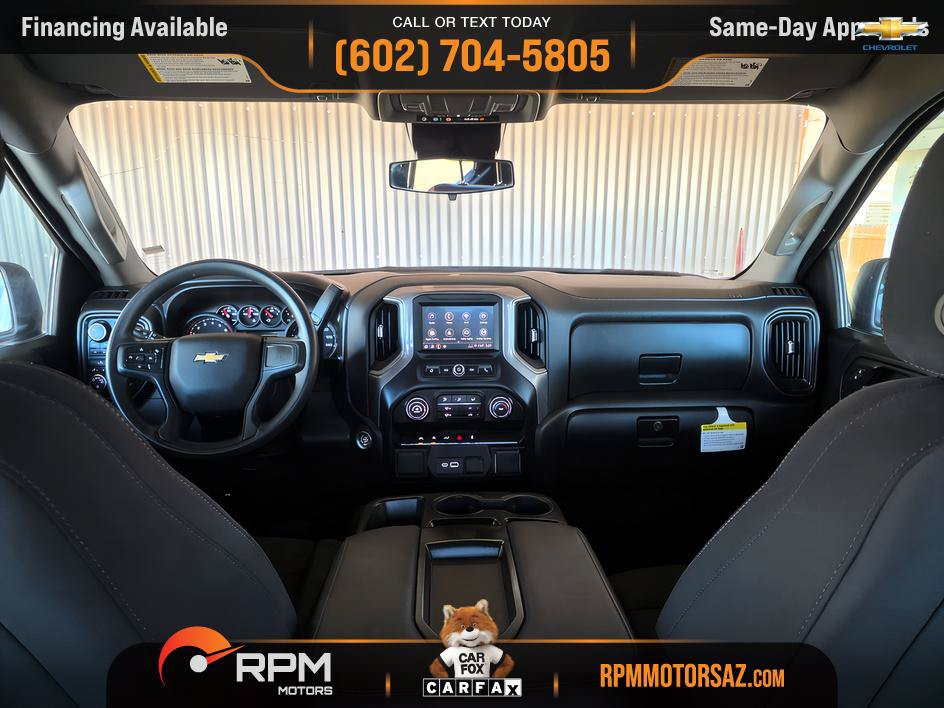 Used 2022 Chevrolet Silverado 1500 Custom w/ LPO, Dark Essentials Package AWD/4WD image 8