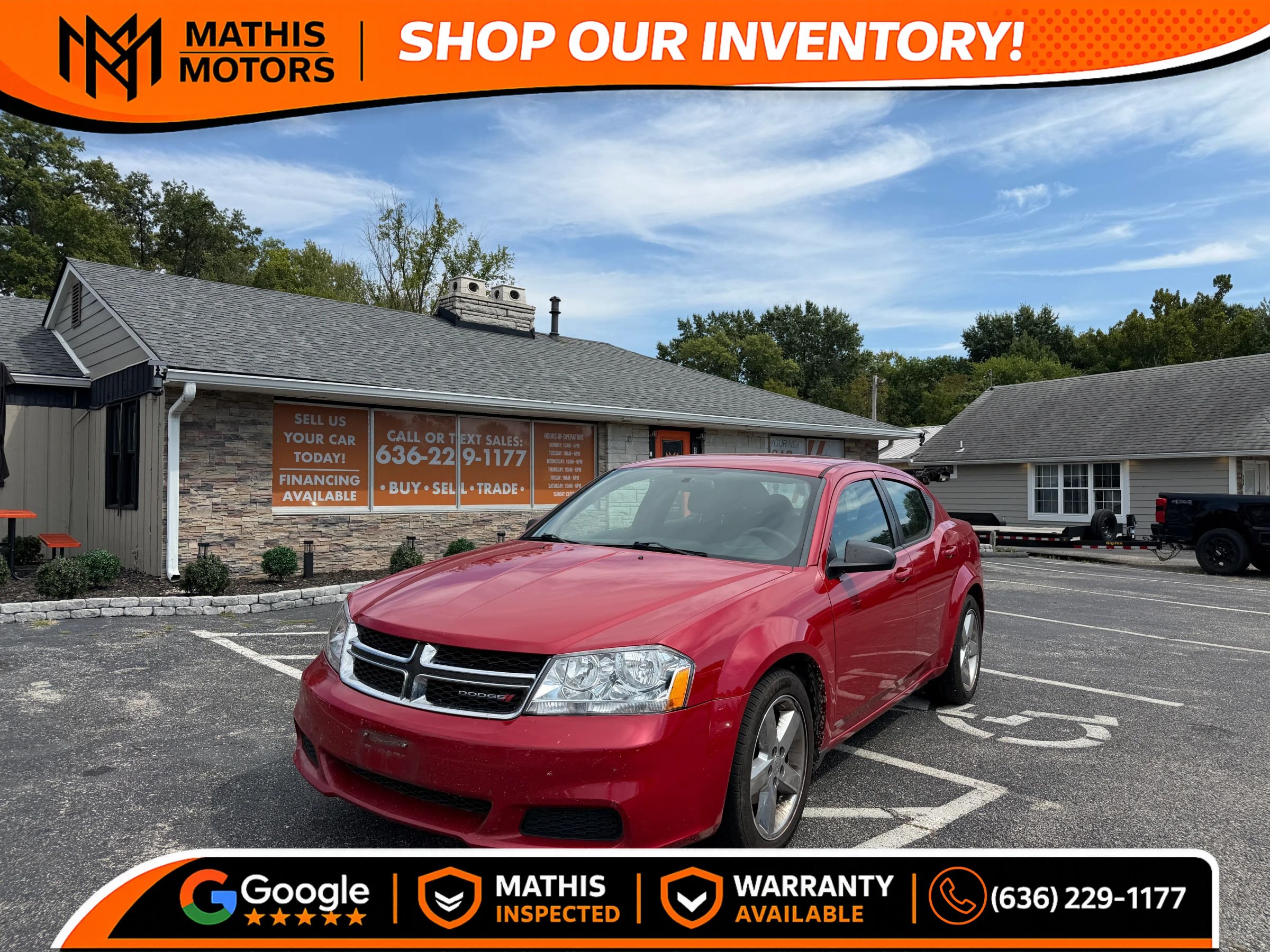 Used 2014 Dodge Avenger SE FWD image 1