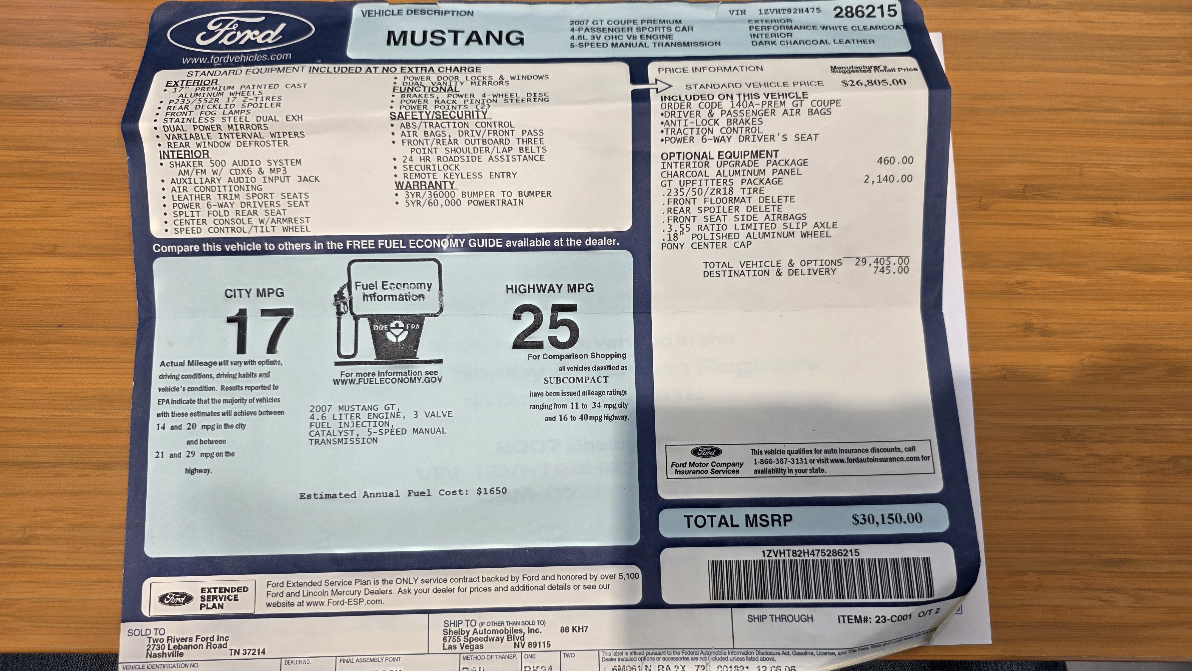 Used 2007 Ford Mustang GT image 72