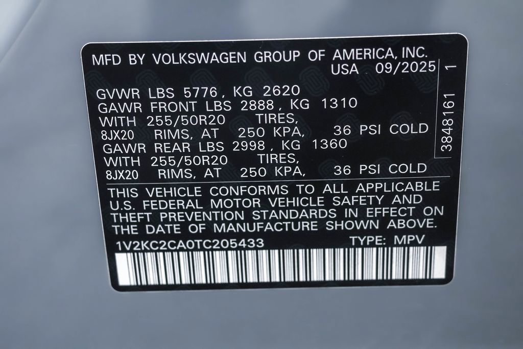 New 2026 Volkswagen Atlas Cross Sport SE image 46