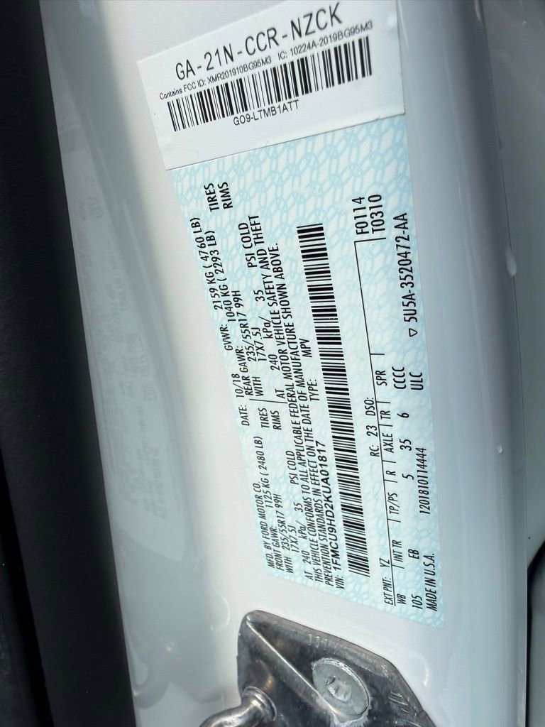 Used 2019 Ford Escape SEL image 25