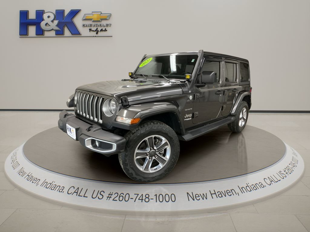 Used 2021 Jeep Wrangler Unlimited Sahara w/ Cold Weather Group image 4