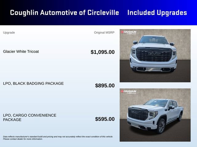 New 2026 GMC Sierra 1500 Denali Ultimate w/ LPO, Black Badging Package AWD/4WD image 3