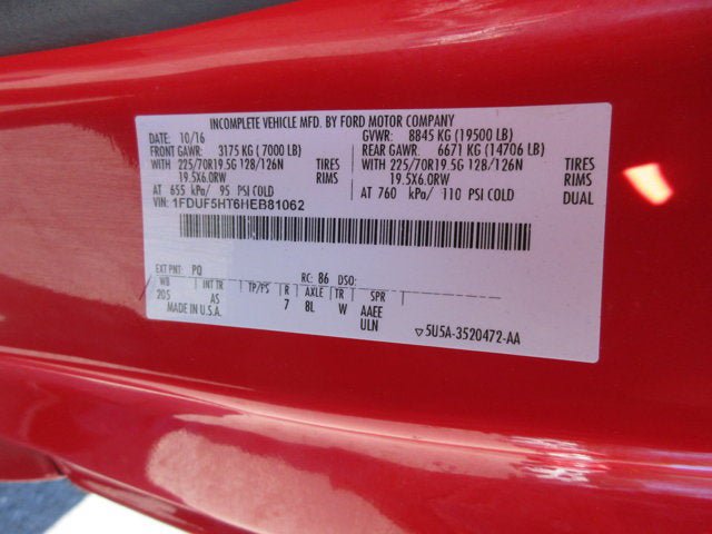 Used 2017 Ford F550 4x4 Regular Cab Super Duty image 50