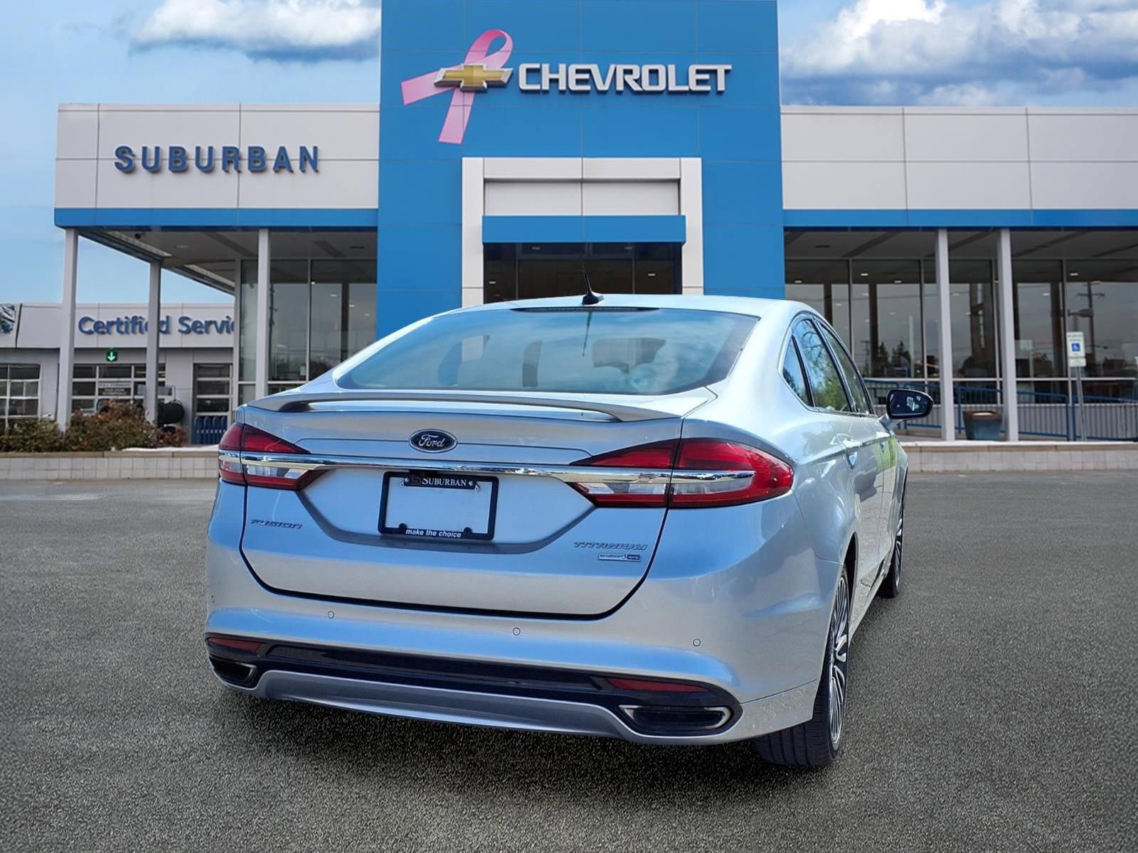 Used 2018 Ford Fusion Titanium AWD/4WD image 6