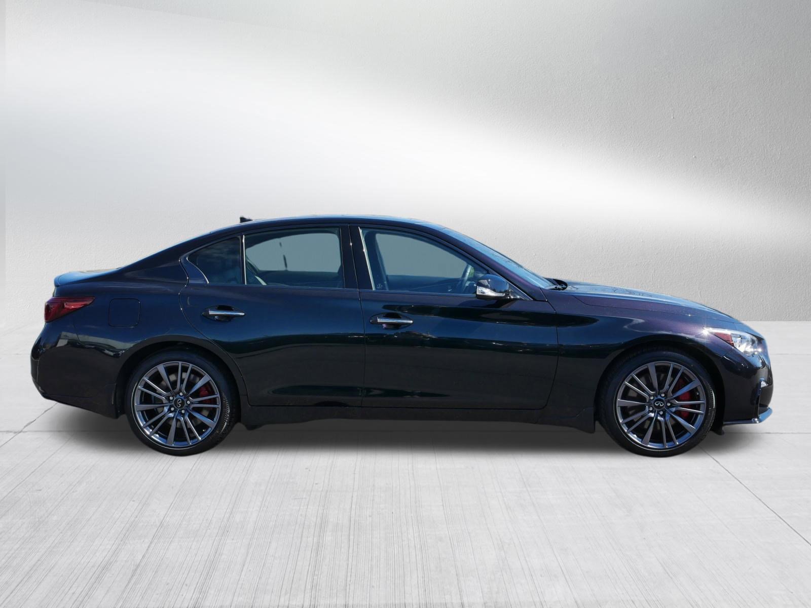 Certified 2023 INFINITI Q50 Red Sport 400 w/ Black Opal Edition image 8