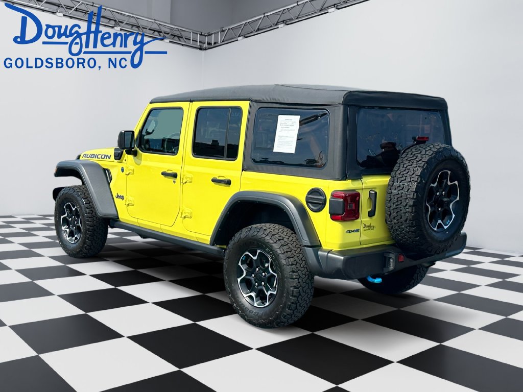 Used 2023 Jeep Wrangler Unlimited Rubicon 4xe AWD/4WD image 3