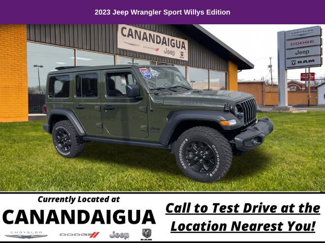 Used 2023 Jeep Wrangler Unlimited Sport