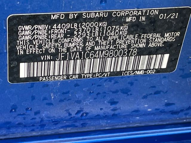 Used 2021 Subaru WRX Premium w/ Popular Package #1 image 35