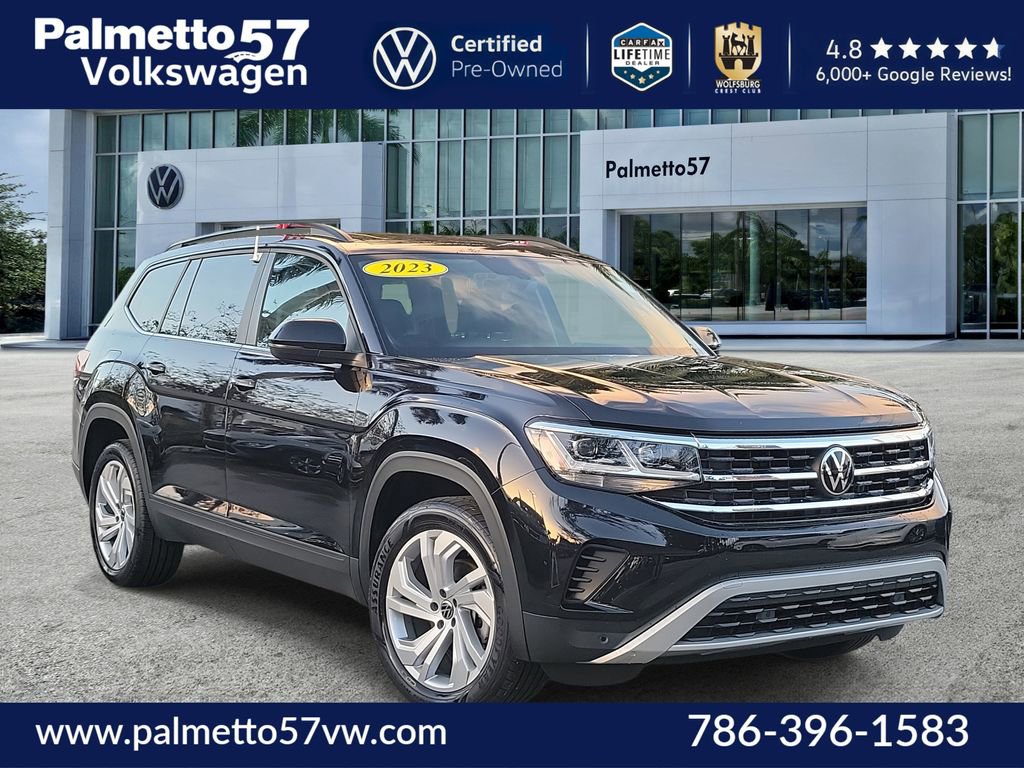 Used 2023 Volkswagen Atlas SE w/ Panoramic Sunroof Package video 1