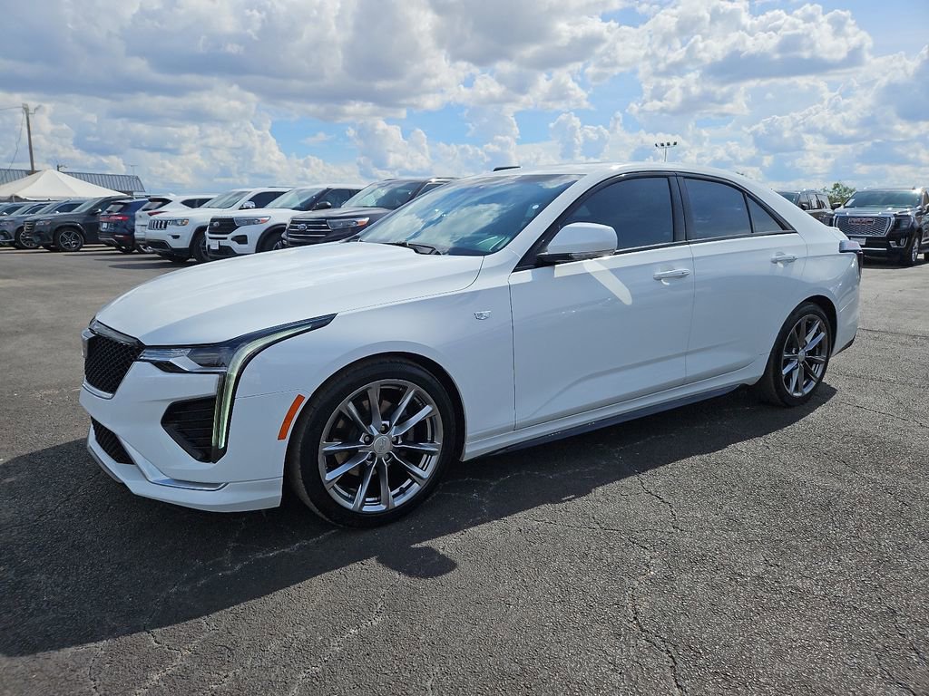 Used 2021 Cadillac CT4 Sport w/ Technology Package RWD image 2