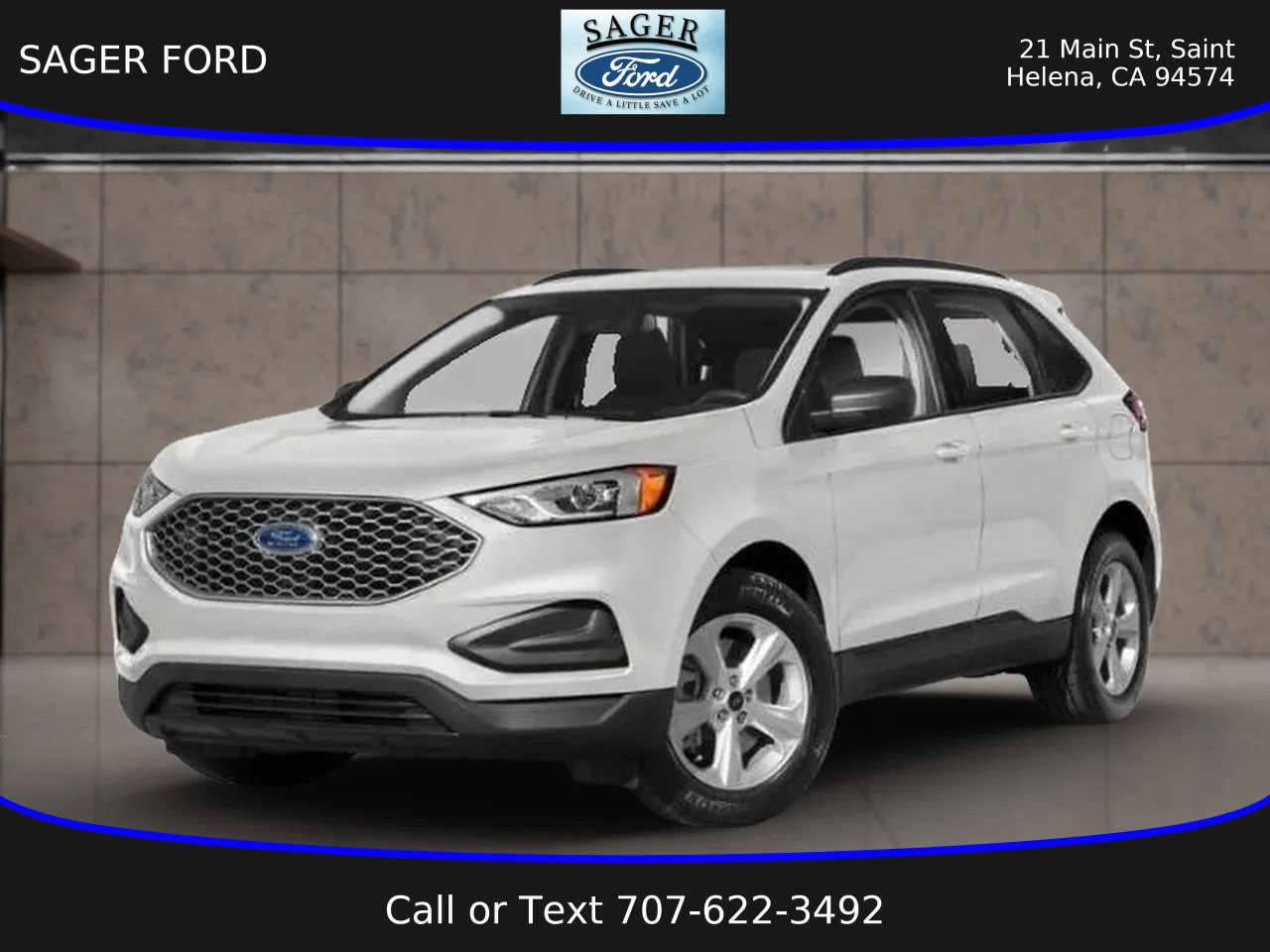 New 2024 Ford Edge SE w/ Black Appearance Package image 1
