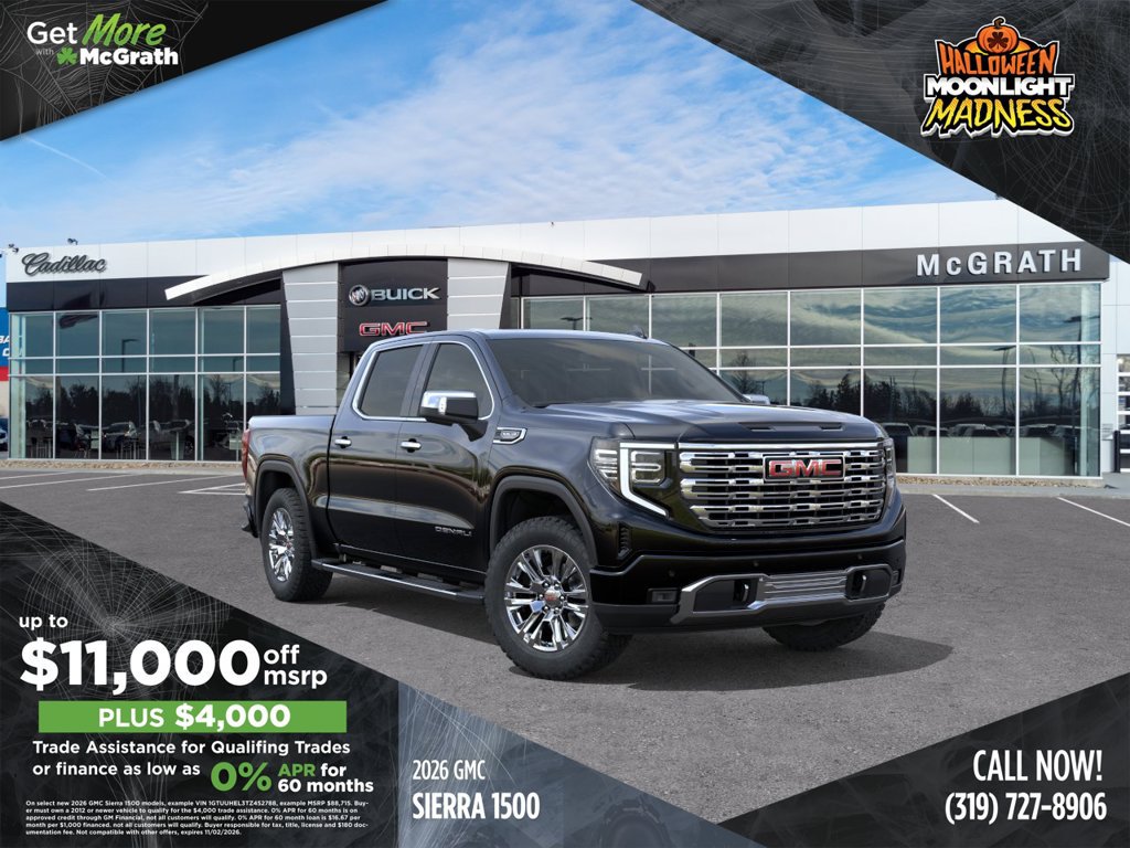 New 2026 GMC Sierra 1500 Denali w/ Technology Package