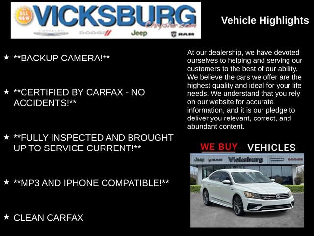 Used 2017 Volkswagen Passat 1.8T R-Line FWD image 6