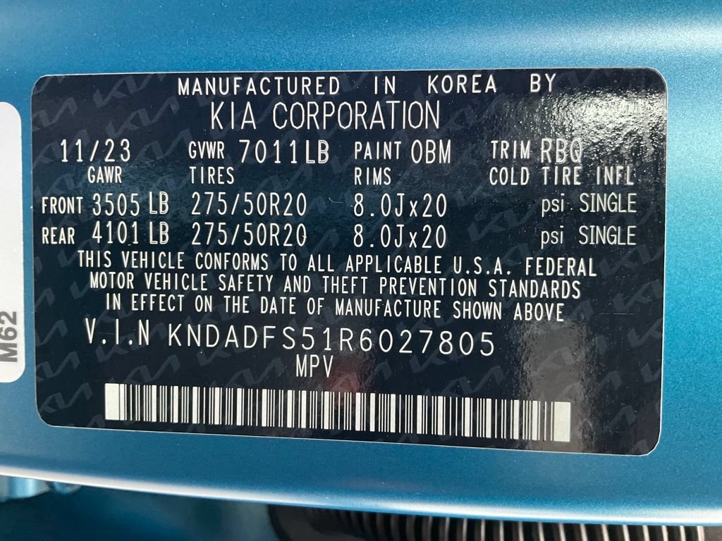 Used 2024 Kia EV9 Land AWD/4WD image 25
