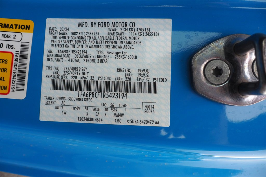 Used 2024 Ford Mustang GT Premium w/ GT Performance Package image 25