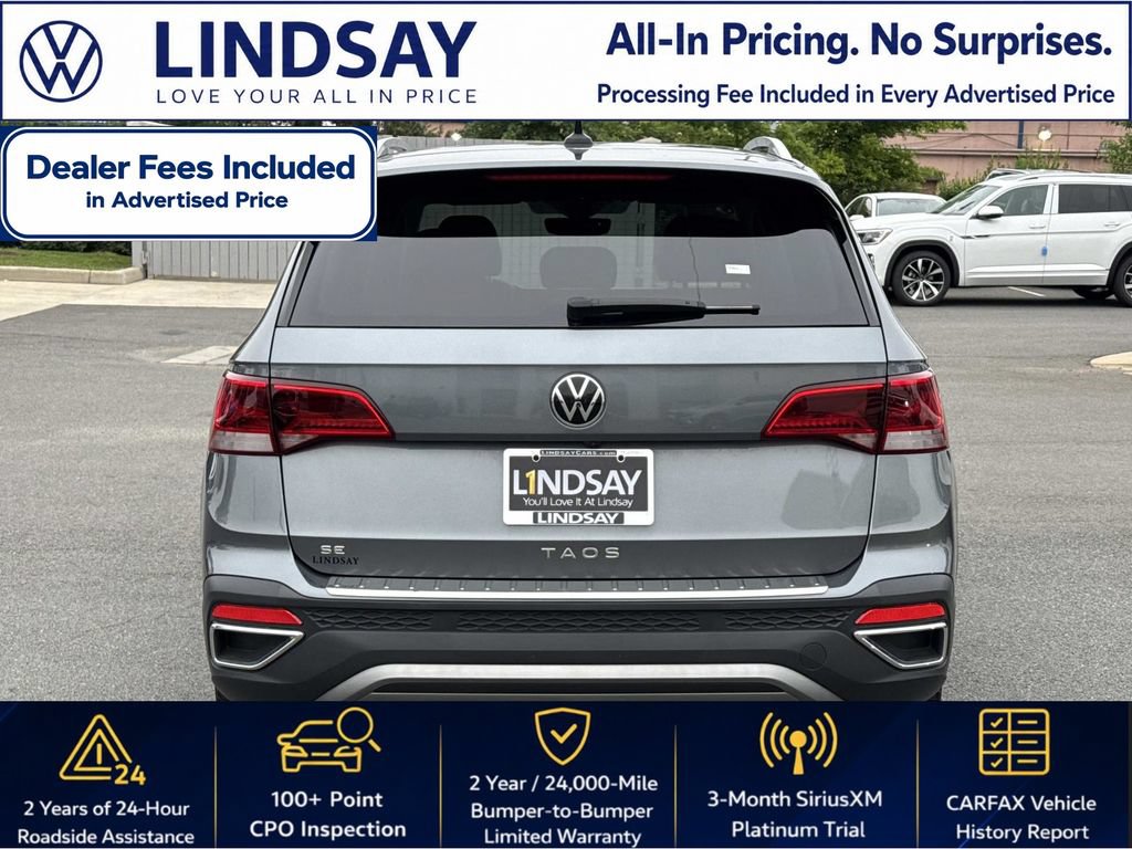 Certified 2023 Volkswagen Taos SE w/ Panoramic Sunroof Package FWD image 4