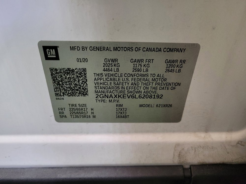 Used 2020 Chevrolet Equinox LT image 33