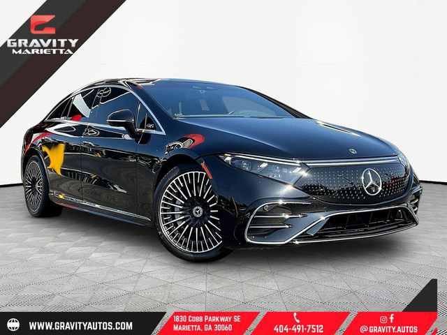 Used 2022 Mercedes-Benz EQS 580 4MATIC Sedan video 1