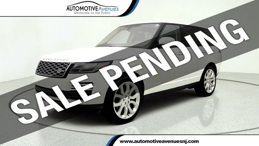 Used 2019 Land Rover Range Rover HSE