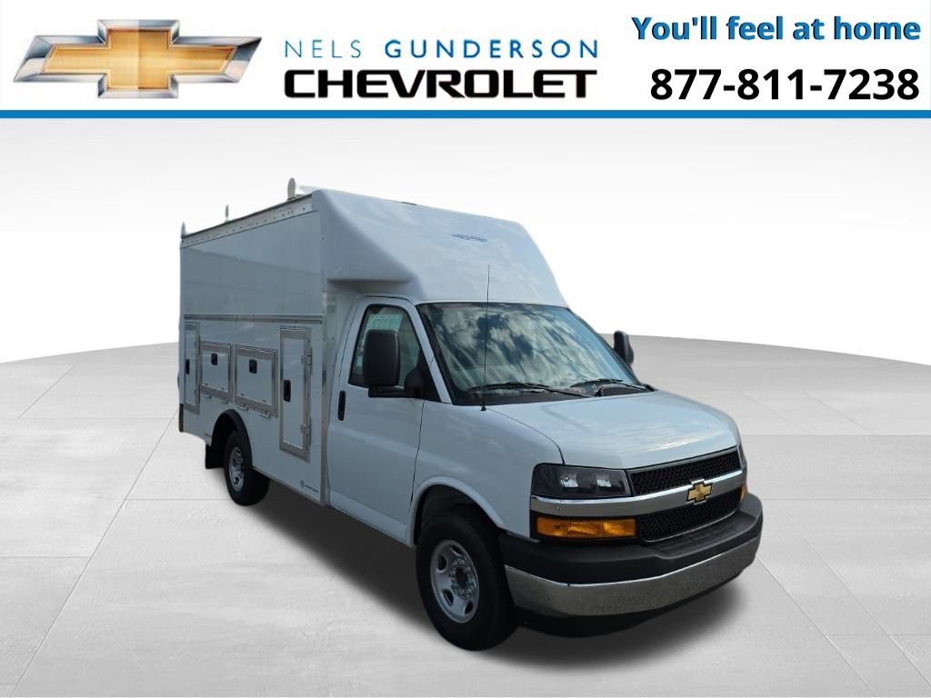 New 2025 Chevrolet Express 3500 w/ Power Convenience Package RWD image 1