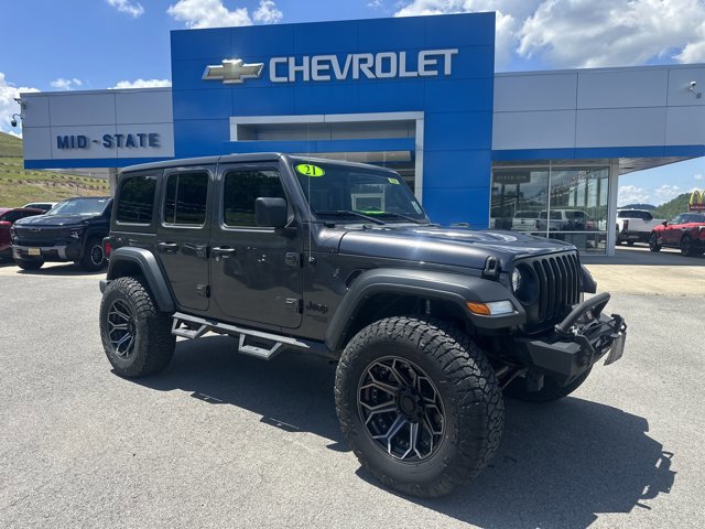 Used 2021 Jeep Wrangler Unlimited Sport AWD/4WD image 1