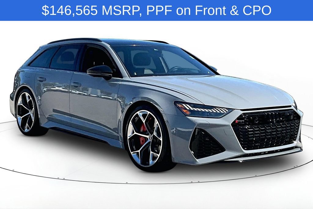 Certified 2025 Audi RS 6 performance