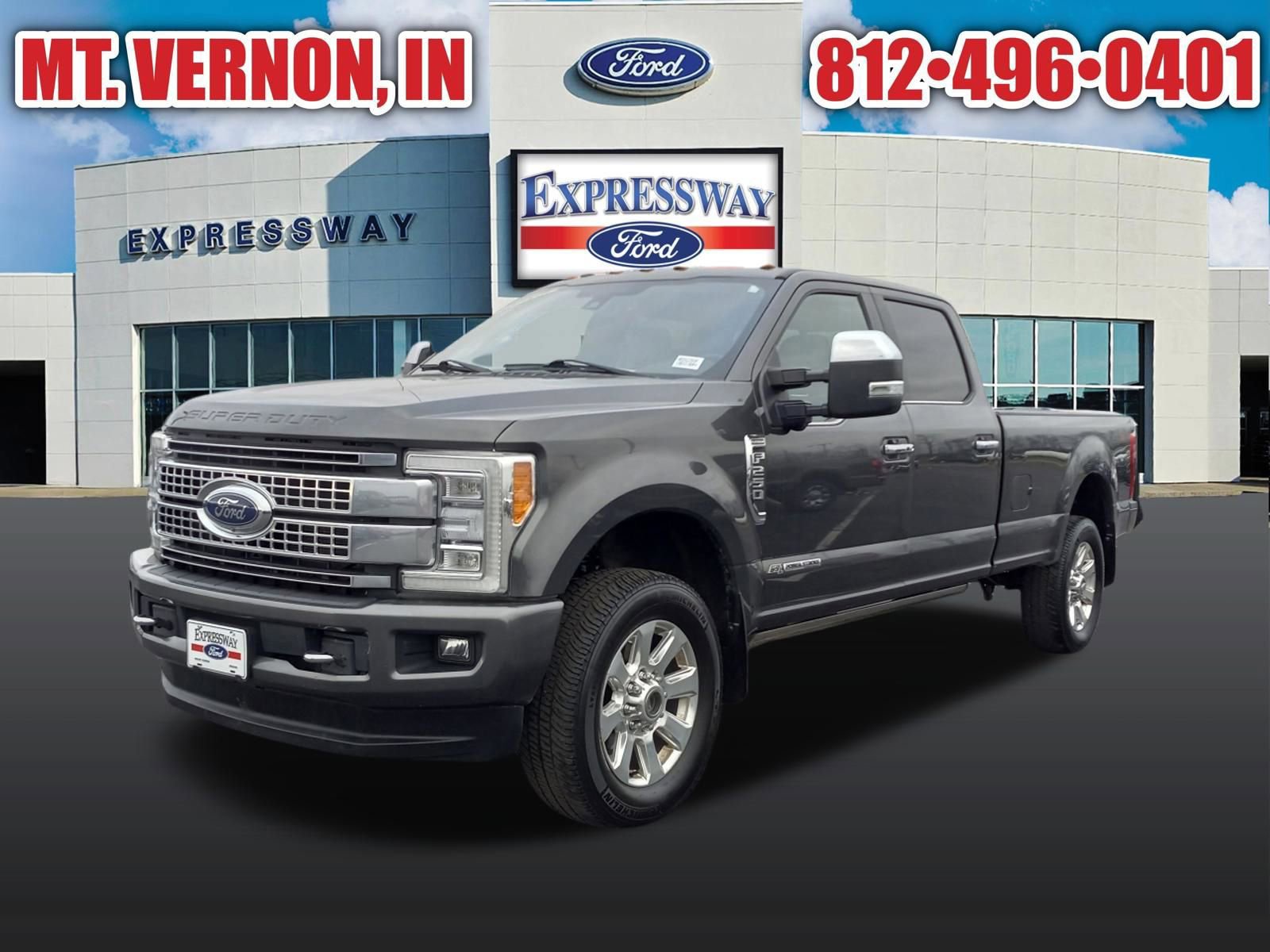 Used 2017 Ford F250 Platinum w/ Platinum Ultimate Package AWD/4WD image 3
