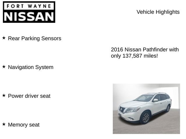 Used 2016 Nissan Pathfinder Platinum AWD/4WD image 7