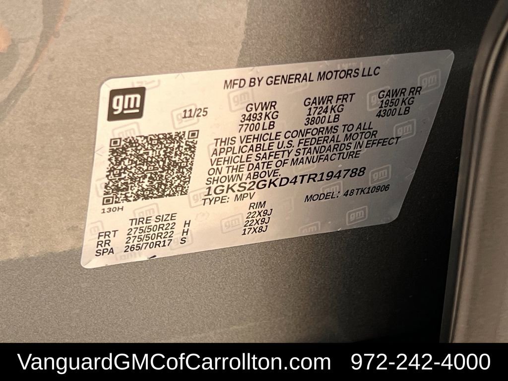 New 2026 GMC Yukon XL Elevation AWD/4WD image 30