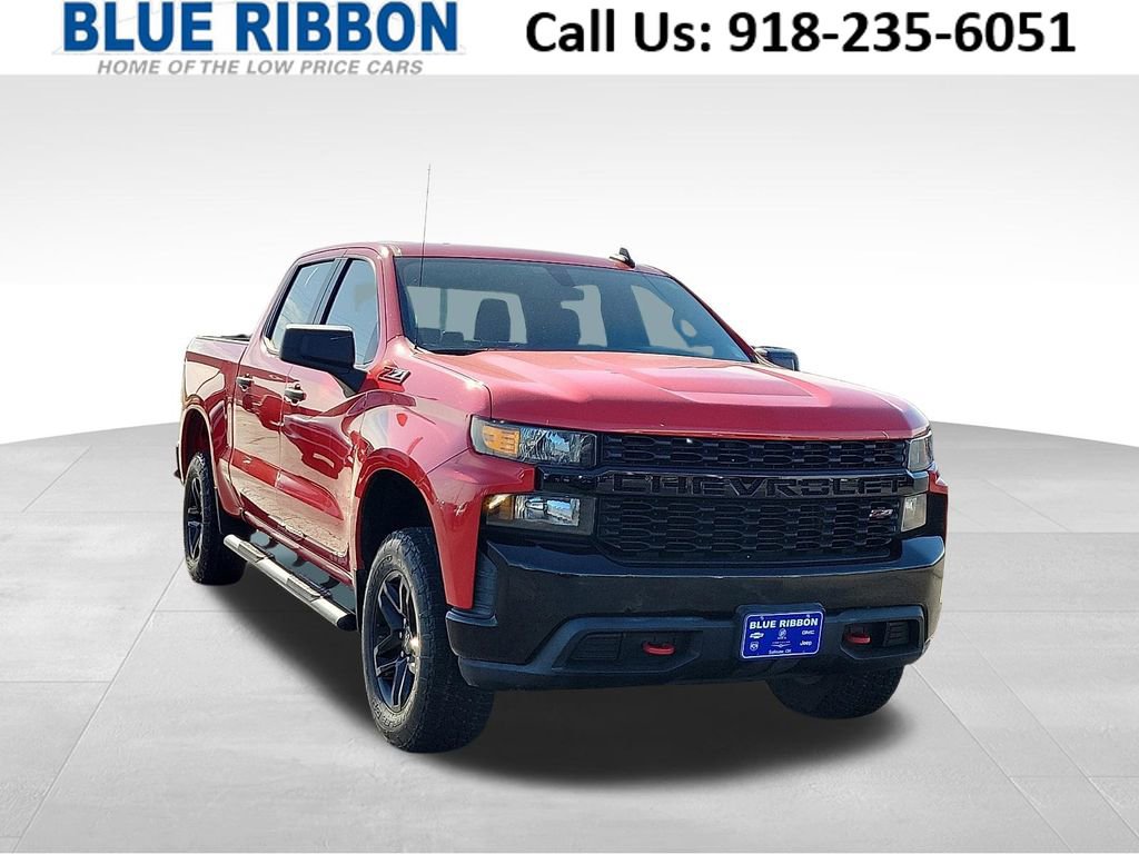 Used 2020 Chevrolet Silverado 1500 Custom Trail Boss w/ Custom Convenience Package AWD/4WD image 1