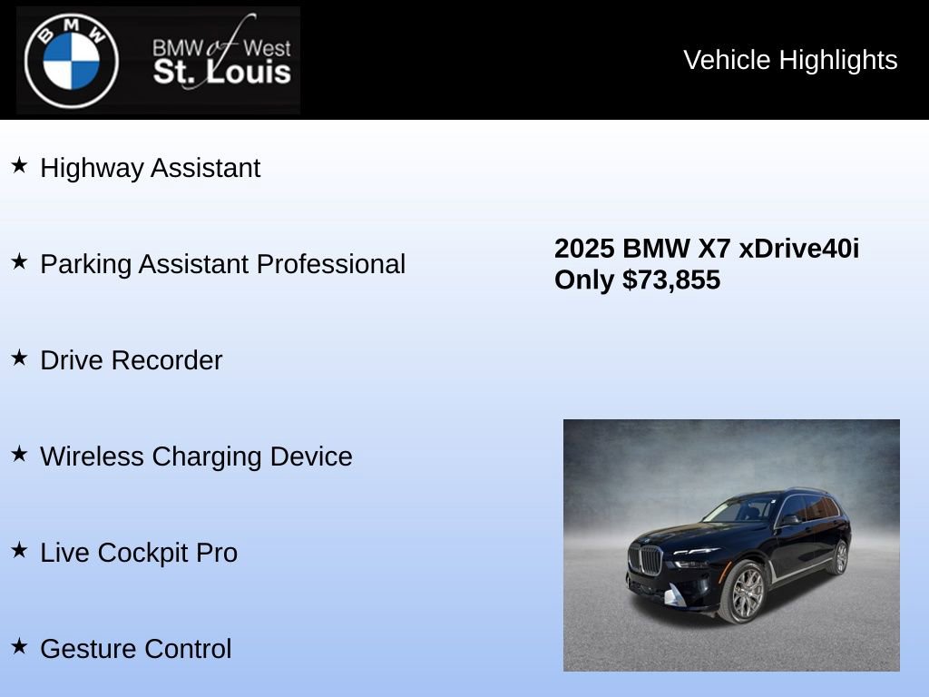 Used 2025 BMW X7 xDrive40i image 31