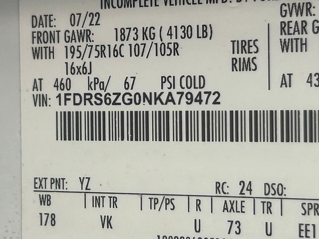 Used 2022 Ford Transit 350 w/ Exterior Upgrade Package image 36