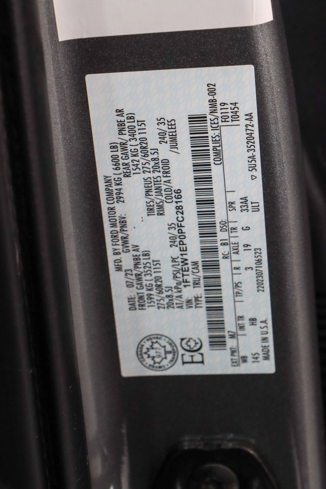 Used 2023 Ford F150 Lariat w/ Equipment Group 502A High image 35