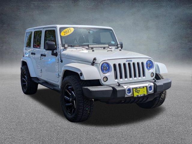 Used 2015 Jeep Wrangler Unlimited Sahara w/ Max Tow Package AWD/4WD video 1