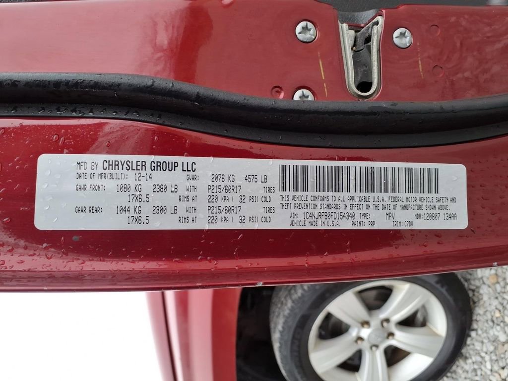 Used 2015 Jeep Patriot Latitude w/ Sun/Sound Group image 16