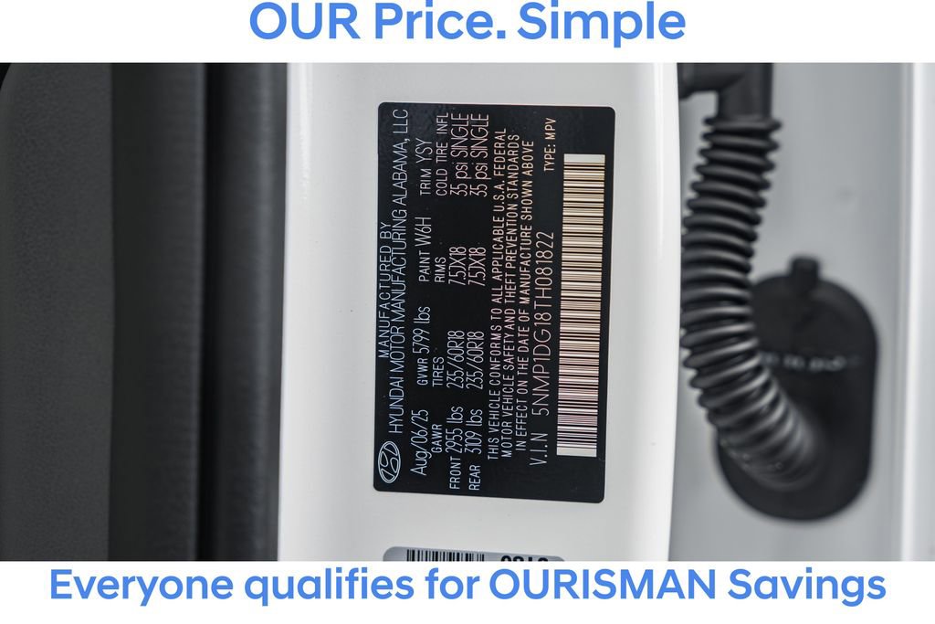 New 2026 Hyundai Santa Fe SE image 38