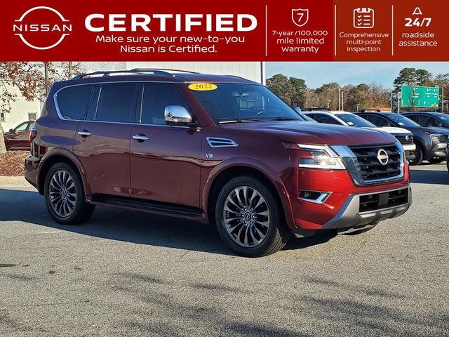 Certified 2022 Nissan Armada Platinum image 1