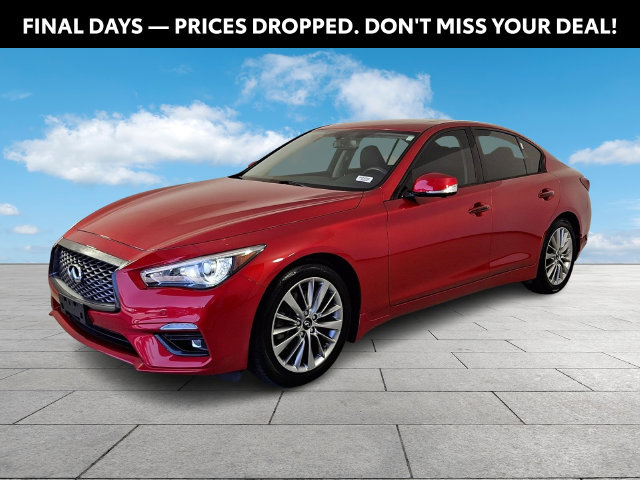 Used 2022 INFINITI Q50 Luxe w/ Cargo Package AWD/4WD image 4