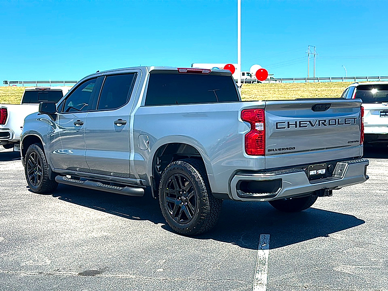 Used 2025 Chevrolet Silverado 1500 Custom w/ Turbomax Blackout Package RWD image 6