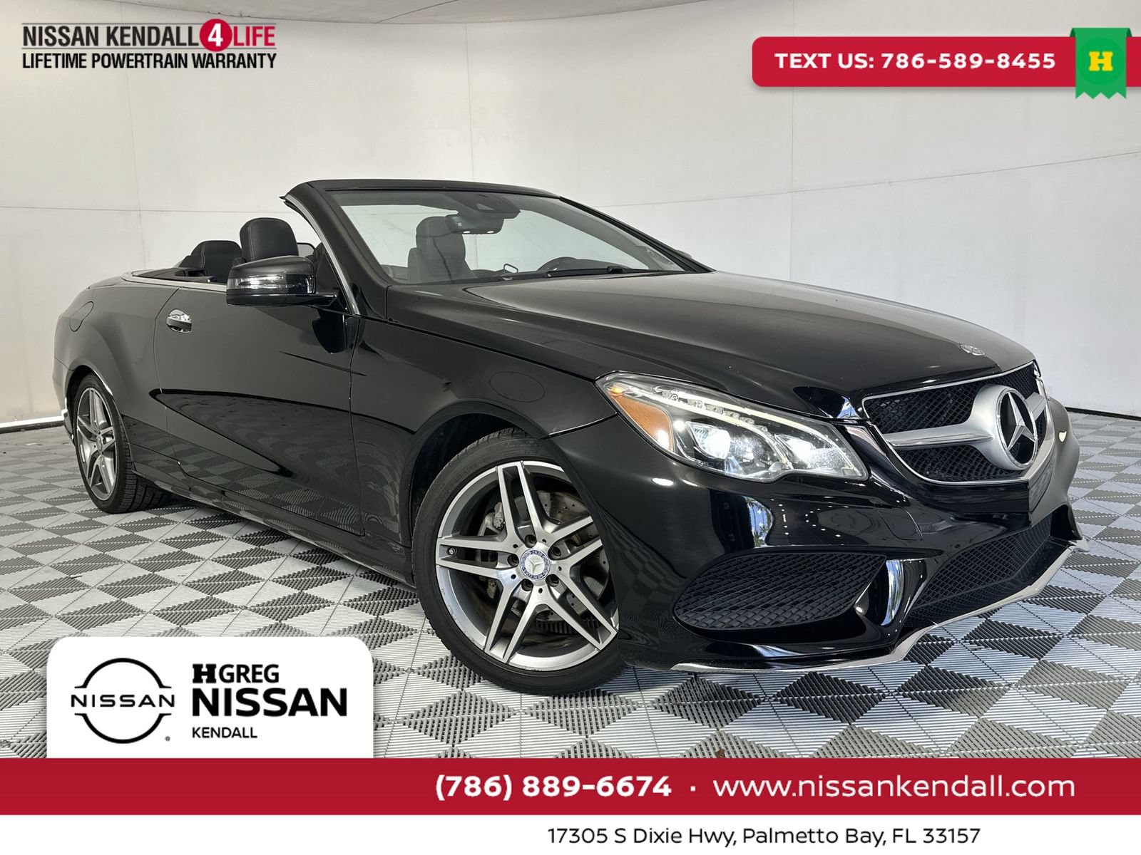 Used 2017 Mercedes-Benz E 400 Cabriolet w/ Premium 2 Package image 1