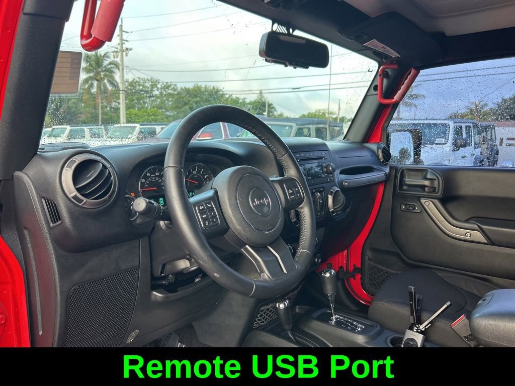 Certified 2017 Jeep Wrangler Unlimited Sport w/ Quick Order Package 24S AWD/4WD image 12