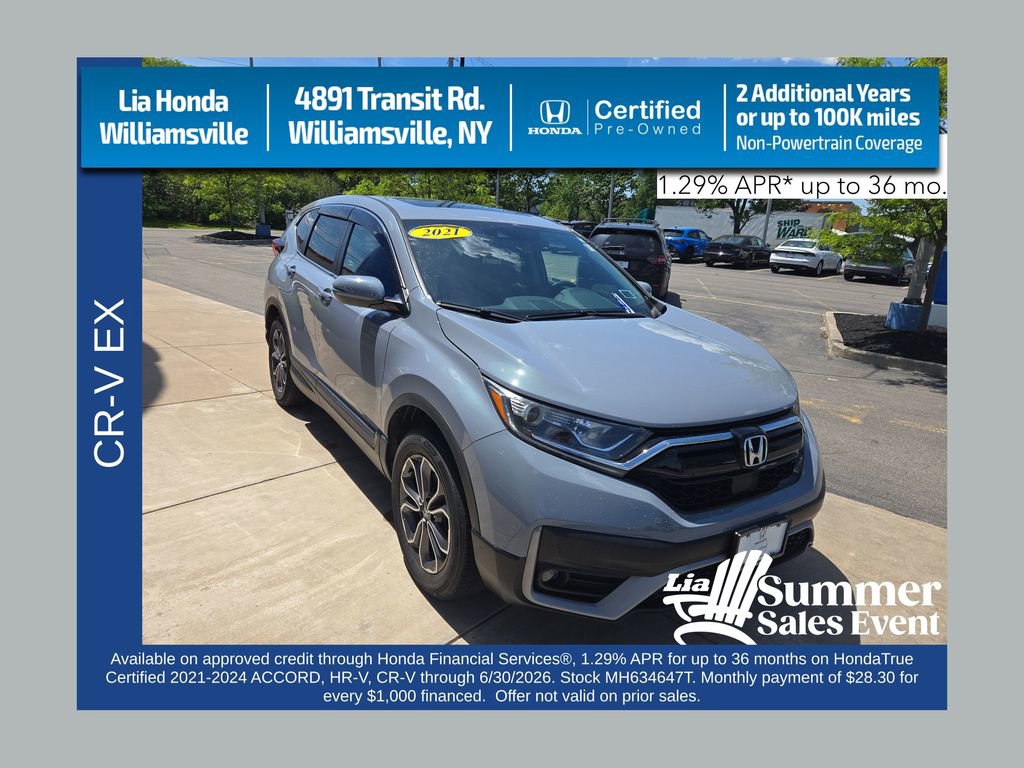 Used 2021 Honda CR-V EX