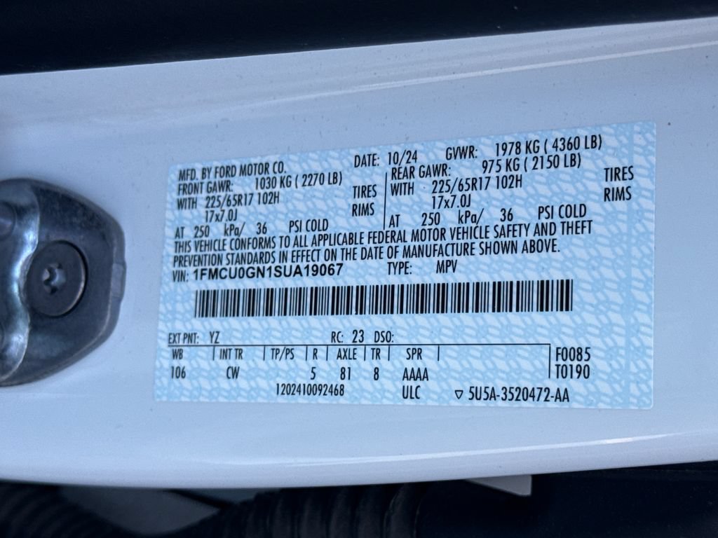 Used 2025 Ford Escape Active w/ Tech Pack #1 FWD image 26