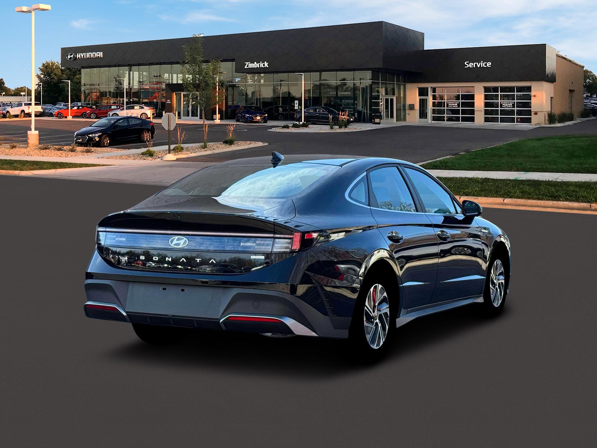 New 2026 Hyundai Sonata Blue FWD image 8