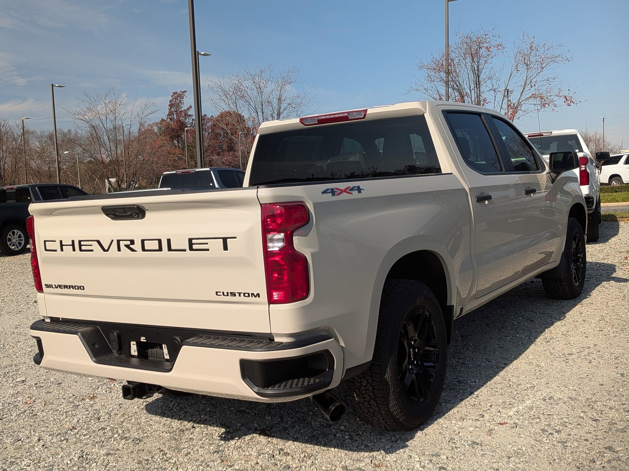 New 2026 Chevrolet Silverado 1500 Custom w/ Turbomax Blackout Package image 8