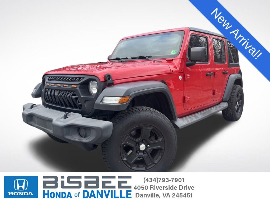 Used 2019 Jeep Wrangler Unlimited Sport S image 1