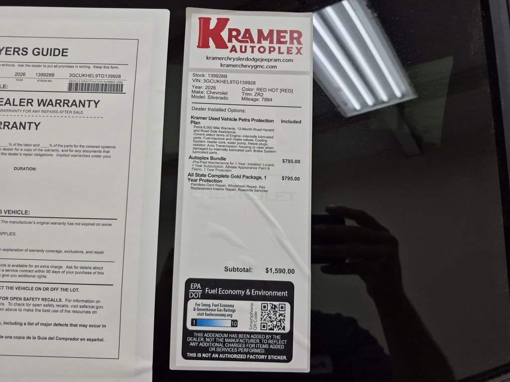 Used 2026 Chevrolet Silverado 1500 ZR2 image 35