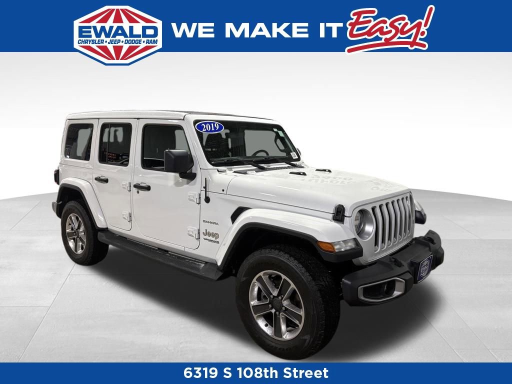 Used 2019 Jeep Wrangler Unlimited Sahara image 1